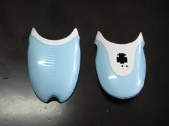 Carcasa de afeitadora eléctrica