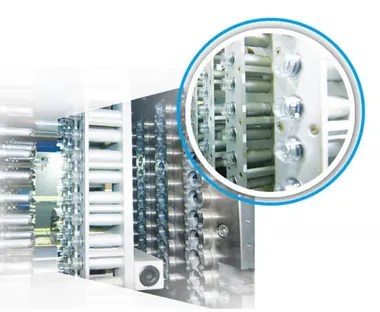 Máquina de moldeo por inyección de preformas PET