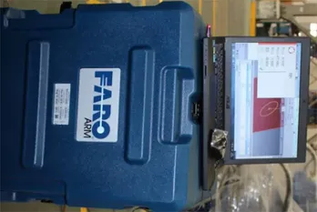 Brazo de medición 3D portátil 